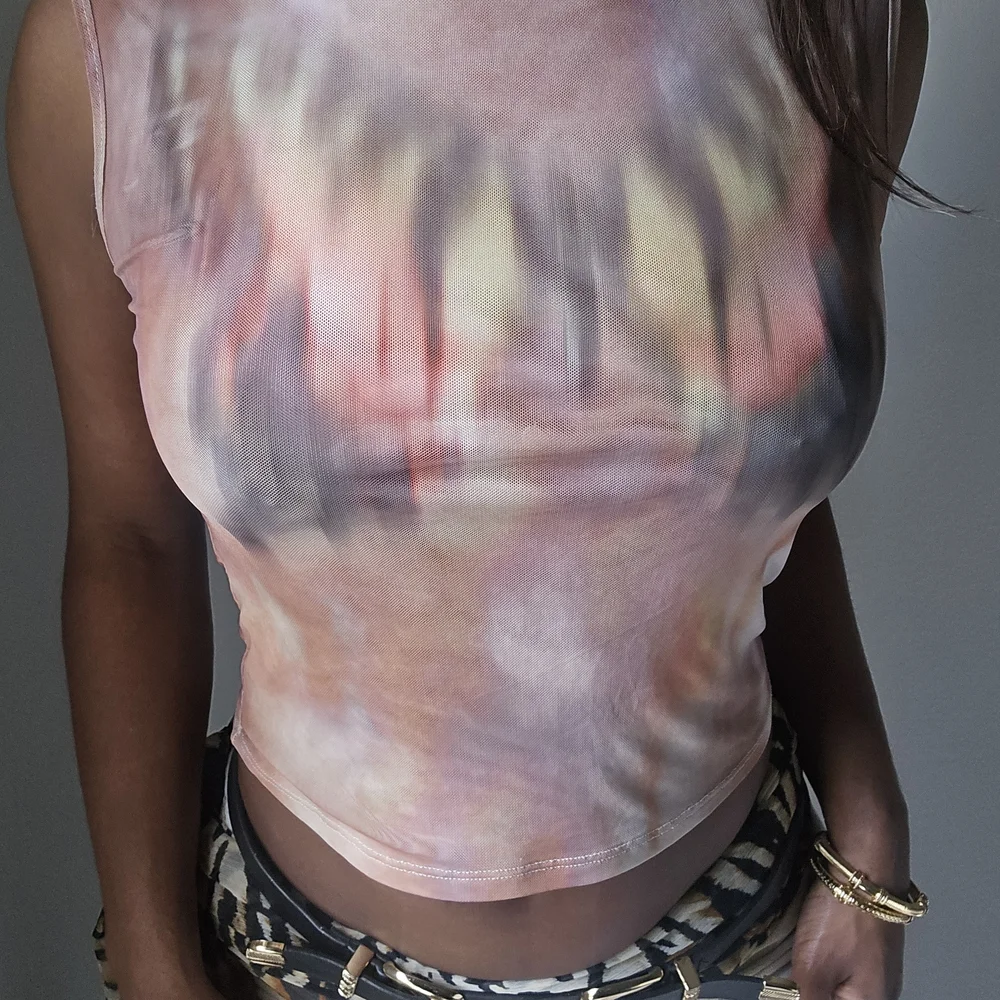 Mesh Abstract Top - Picture 3 of 5